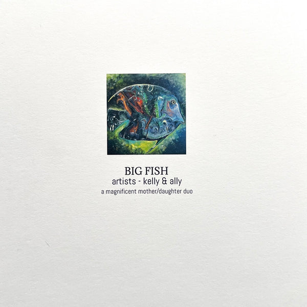 Big Fish Art Card