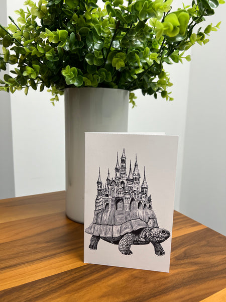 Turtle Castle Art Card