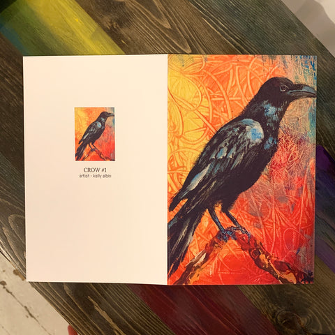 Crow #1 Art Card