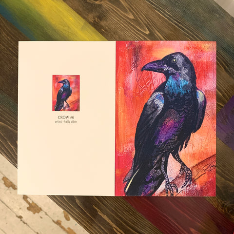 Crow #6 Art Card