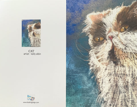 Cat Art Card