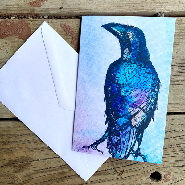 Cerulean Crow Art Card
