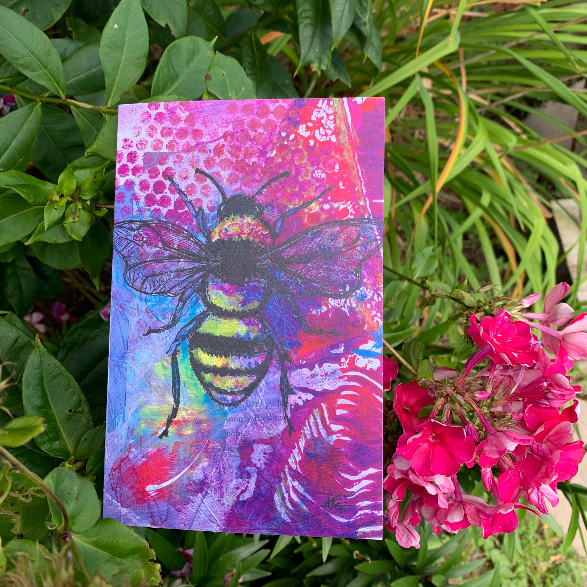 Pollinator Art Card