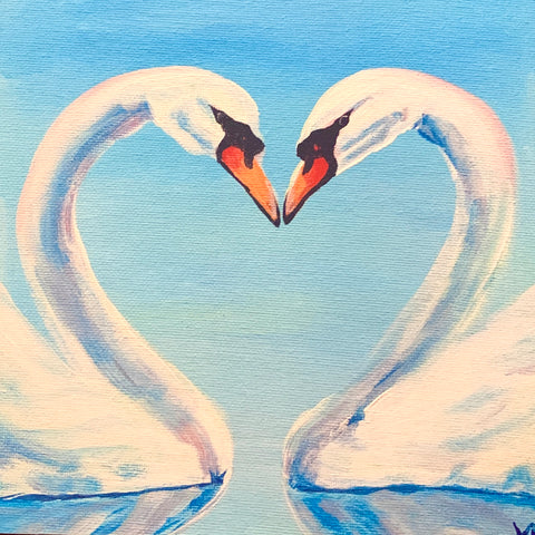 Swan Song Art Card